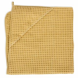 Ceba ručník s kapucí 100x100 Waffle Barva: Cream Gold