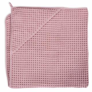 Ceba ručník s kapucí 100x100 Waffle Barva: Sliver Pink