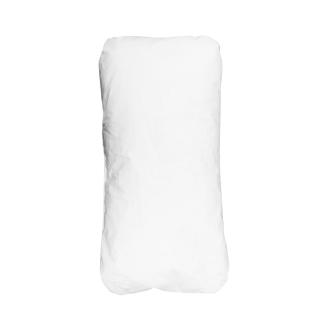 Hnízdo pro miminko péřové-podložka - bavlněný úplet s elastanem-bílá