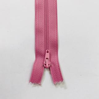 Zip spirálová - délka 40cm Barva: růžová