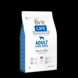 BRIT CARE ADULT LARGE BREED LAMB & RICE 3 kg