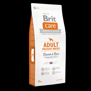 BRIT CARE ADULT MEDIUM BREED LAMB & RICE 2x12 kg