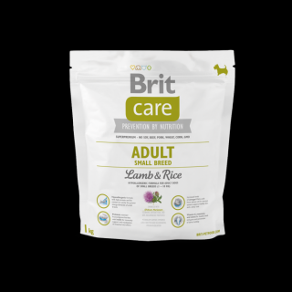 BRIT CARE ADULT SMALL BREED LAMB & RICE 1 kg
