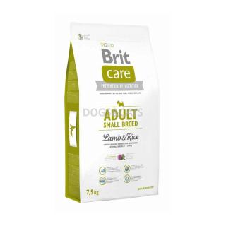 BRIT CARE ADULT SMALL BREED LAMB & RICE 7,5 kg