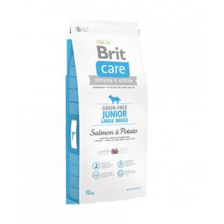 BRIT CARE GF JUNIOR LB SALMON & POTATO 2x12 kg