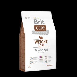 BRIT CARE WEIGHT LOSS RABBIT & RICE 3 kg