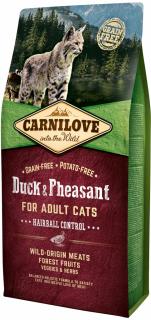 Carnilove Cat Grain Free Duck&Pheasant Adult Hairball Control 0,4 kg