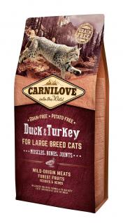 Carnilove Cat Grain Free Duck&Turkey LB Cat Muscles, Bones, Joints 0,4 kg