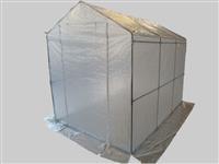 Flobal plachta na fóliovník 2.11x1,8x2,5m - čirá 140g/m2