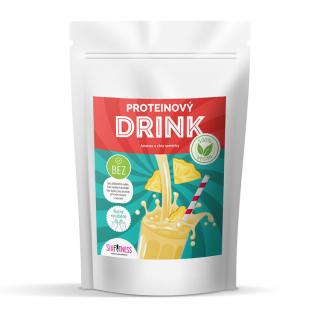 Veganský proteinový drink - ananas Množství:: 250 g