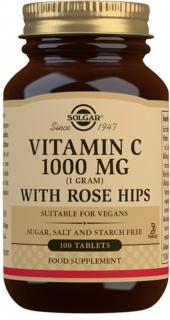 Vitamín C 1000 mg se šípkem - 100 tablet