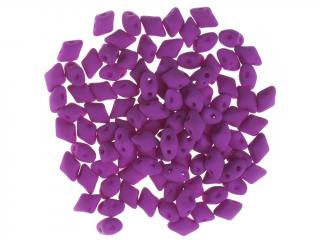 Dvoudírkové korálky Vario 5x3mm, barva fialová Balení: 10 g (cca 120 ks)