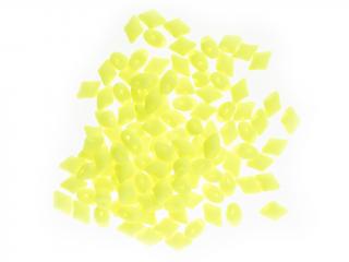 Dvoudírkové korálky Vario 5x3mm, barva žlutá Balení: 10 g (cca 120 ks)