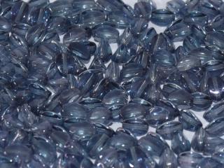 Mačkané korálky pohanka 5mm, barva fialovo-modrá Balení: 1 ks