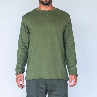 Day sweatshirt Barva: Zelená, Velikost: L