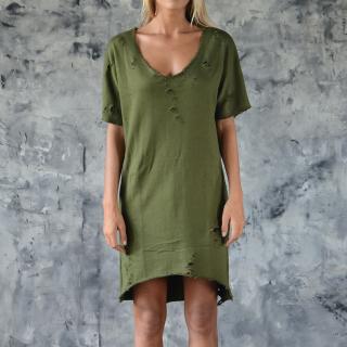 T-DRESS Barva: Zelená, Velikost: M