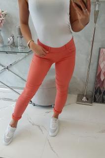 Kalhoty do gumy oranžové Velikost: S, Barva: Oranžová