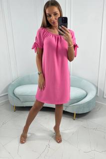 Šaty Erin růžové Velikost: One size, Barva: Růžová