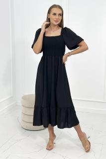 Šaty Marianne černé Velikost: One size, Barva: Černá