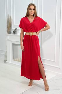 Šaty Marta červené Velikost: One size, Barva: Červená