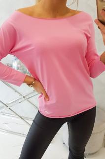 Tričko Casual růžové Velikost: One size, Barva: Růžová