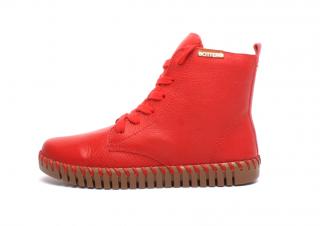 Bottero dámské kotníkové boty 325901 Pitanga červené Velikost: 36