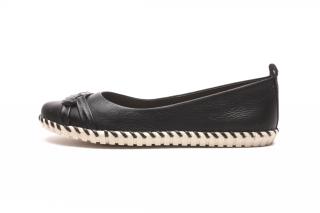 Bottero dámské kožené espadrilky 326031 PRETO Velikost: 37