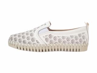 Bottero dámské kožené espadrilky 330801 BRANCO Velikost: 37