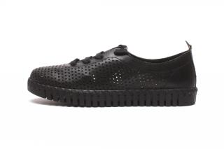 Bottero dámské kožené espadrilky 330803 PRETO Velikost: 38