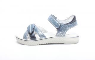 IMAC dětské sandály Aurora modré/stříbrné Velikost: 32