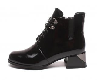 Ladies dámská kotníková obuv B050-001 BLACK Velikost: 36