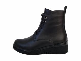 Ladies dámská kotníková obuv F815-006 BLACK CALF SKIN Velikost: 39