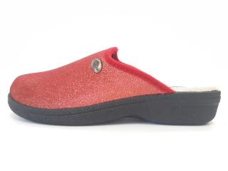 Mediline dámské pantofle 414 Perlato Red Velikost: 36