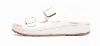 Mediline dámské pantofle S182.002 bílé Velikost: 36