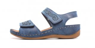 Mediline dámské pantofle S302.056 modré Velikost: 42