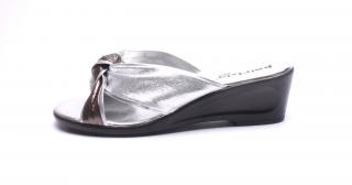Patrizia dámské pantofle 2010 stříbrné Velikost: 36