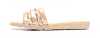 Piccadilly dámské pantofle 401245-5 Vanilla/Ouro Velikost: 40
