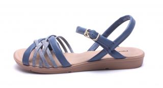 Piccadilly dámské sandály 401214 modré Velikost: 39