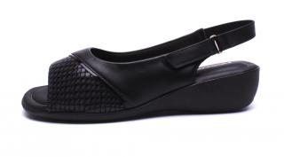 Piccadilly dámské sandály 416063-8 černé Velikost: 39