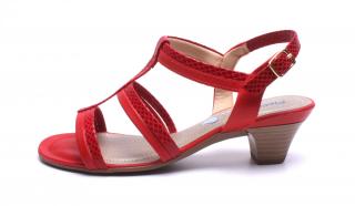 Piccadilly dámské sandály 548015 červené Velikost: 36
