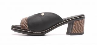 Piccadilly pantofle 566003-6 černé Velikost: 39