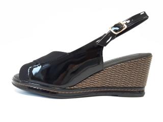 Piccadilly sandály 408150-6 černé Velikost: 36
