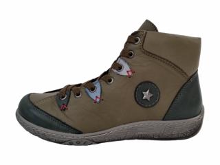 Urban ladies dámská kotníková obuv G 3745.12 435-439 khaki Velikost: 40