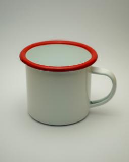 Čaj Typ hrnku: Bílý hrnek, červený lem