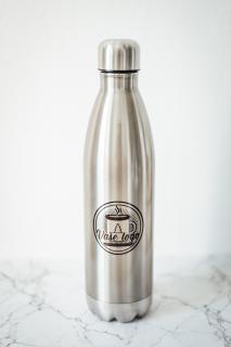 Termoska 750ml s vlastním potiskem Barva: Nerez