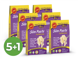 Výhodný balíček konjakových fettuccine Slim Pasta v nálevu | 5+1 zdarma | 1620 g