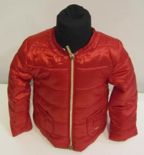 1473/72 Mayoral dívčí přechodová bunda červená prošívaná na zip s kapsami Barva: Červená, Velikost: 98 / 36 měsíců, Materiál: 57% polyester 43%…