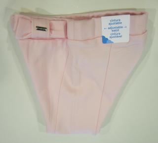 1556/92  Mayoral dívčí růžové elegantní strečové kalhoty s puky a ozdobnou mašličkou v pase Barva: Růžová, Velikost: 98 / 36 měsíců, Materiál: 68%…