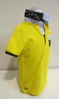 3156/76 Mayoral chlapecké žluté piké polo (tričko s límečkem) s krátkým rukávem a kapsičkou Barva: Žlutá, Velikost: 122, Materiál: 99% bavlna 1%…