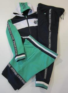 3810/85 Mayoral chlapecká smaragdově zelená 3 dílná tepláková (sportovní) souprava s kapucí (1x mikina+1x kalhoty+1x šortky Barva: Smaragdově zelená,…